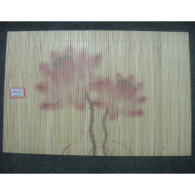 (BC-M1035) Handmade Natural Bamboo Rectangle Heat Insulation Placemat